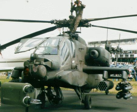 Image of a US Army AH-64A