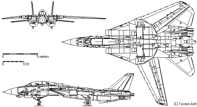 F-14D 3-side view