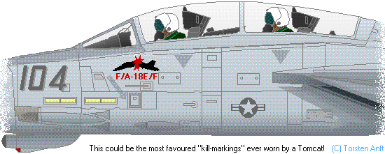 F/A-18 Kill Markings