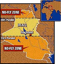 Iraq no-fly zones - click to enlarge!