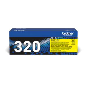 Brother Genuine Brother TN-320Y Toner Cartridge - Yellow