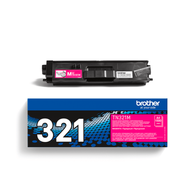 Brother Genuine Brother TN-321M Toner Cartridge - Magenta